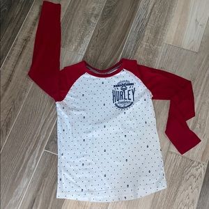Girl’s Hurley Long Sleeved Tee sz L